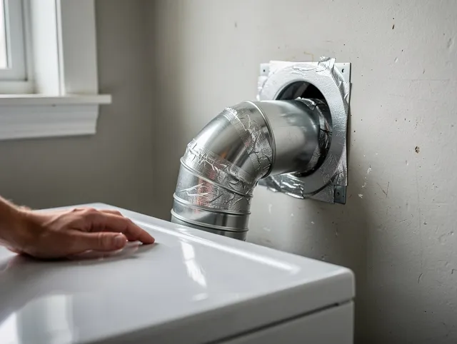 Altadena Dryer Vent Cleaning expert performing professional dryer vent repair and installation in Altadena