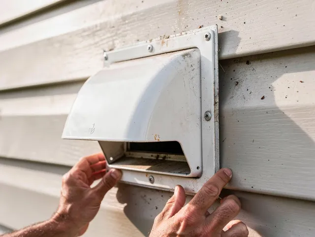 Altadena Dryer Vent Cleaning technician delivering thorough residential dryer vent cleaning service in Altadena